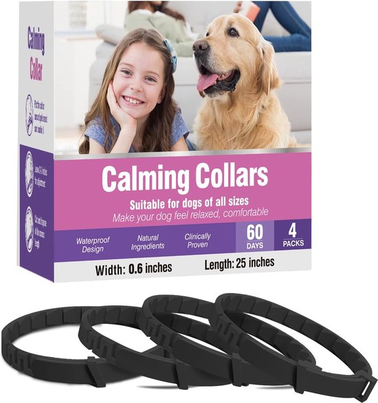 Vetoform Anti-stress Halsband Voor Honden – 1 Stuk – Op Basis Van Valeriaan – Door Dierenartsen Ontwikkeld