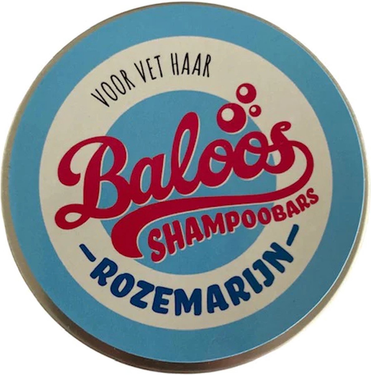 Shampoobar Rozemarijn 3x 60gr in handige opbergblik