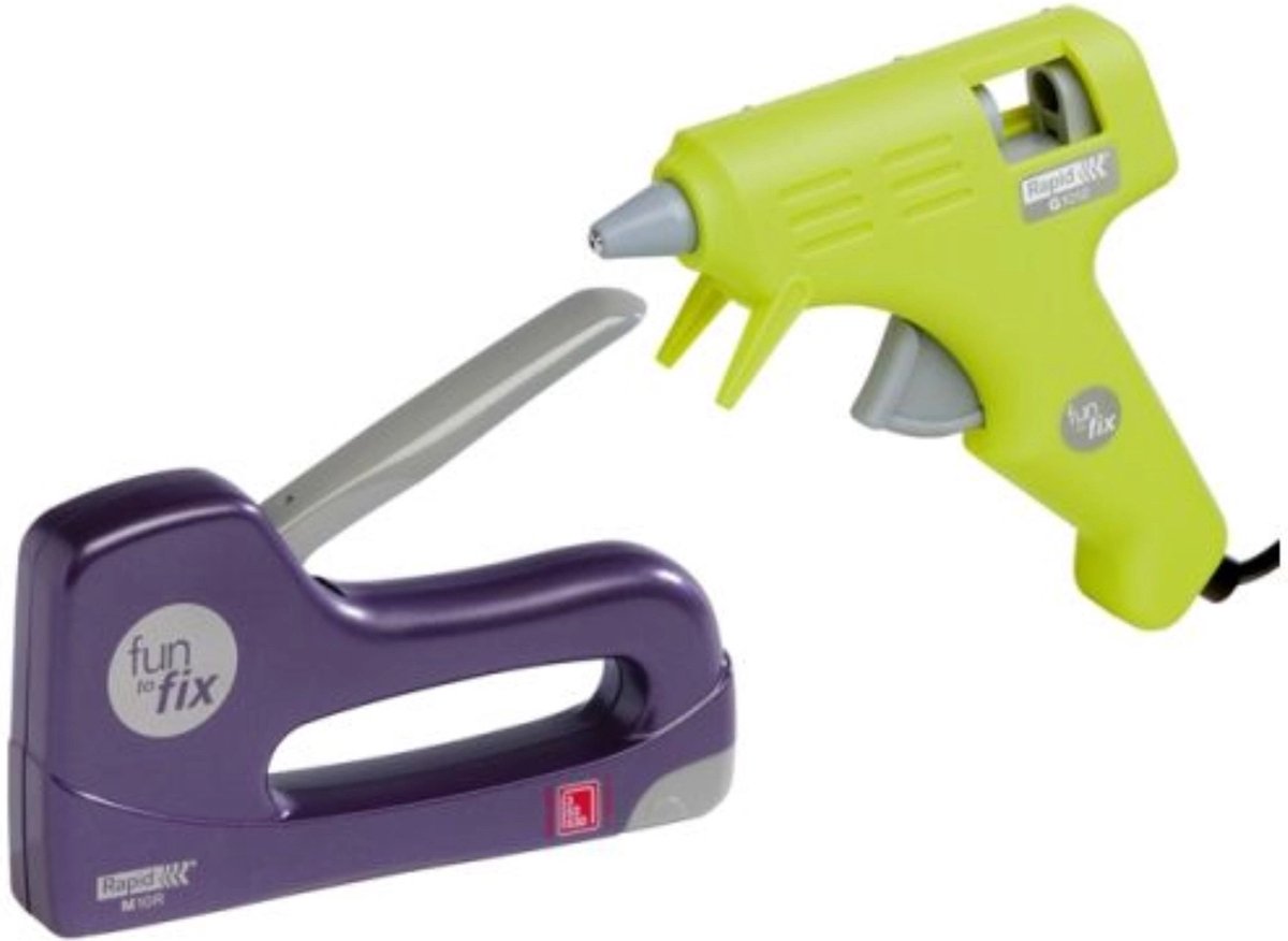Rapid Handtacker M10R & Lijmpistool G1010  combiset