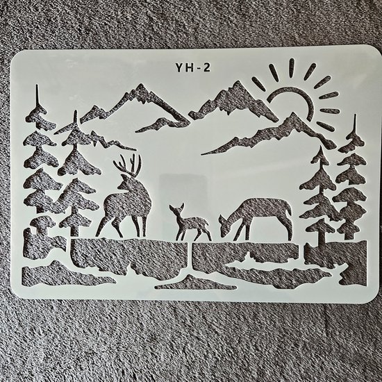 Stencils En Sjablonen Scrapbook