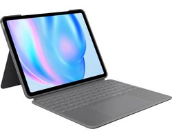Logitech Combo Touch - Tablettoetsenbord - Geschikt voor iPad Air 13 inch (M2) - Azerty - Grafiet