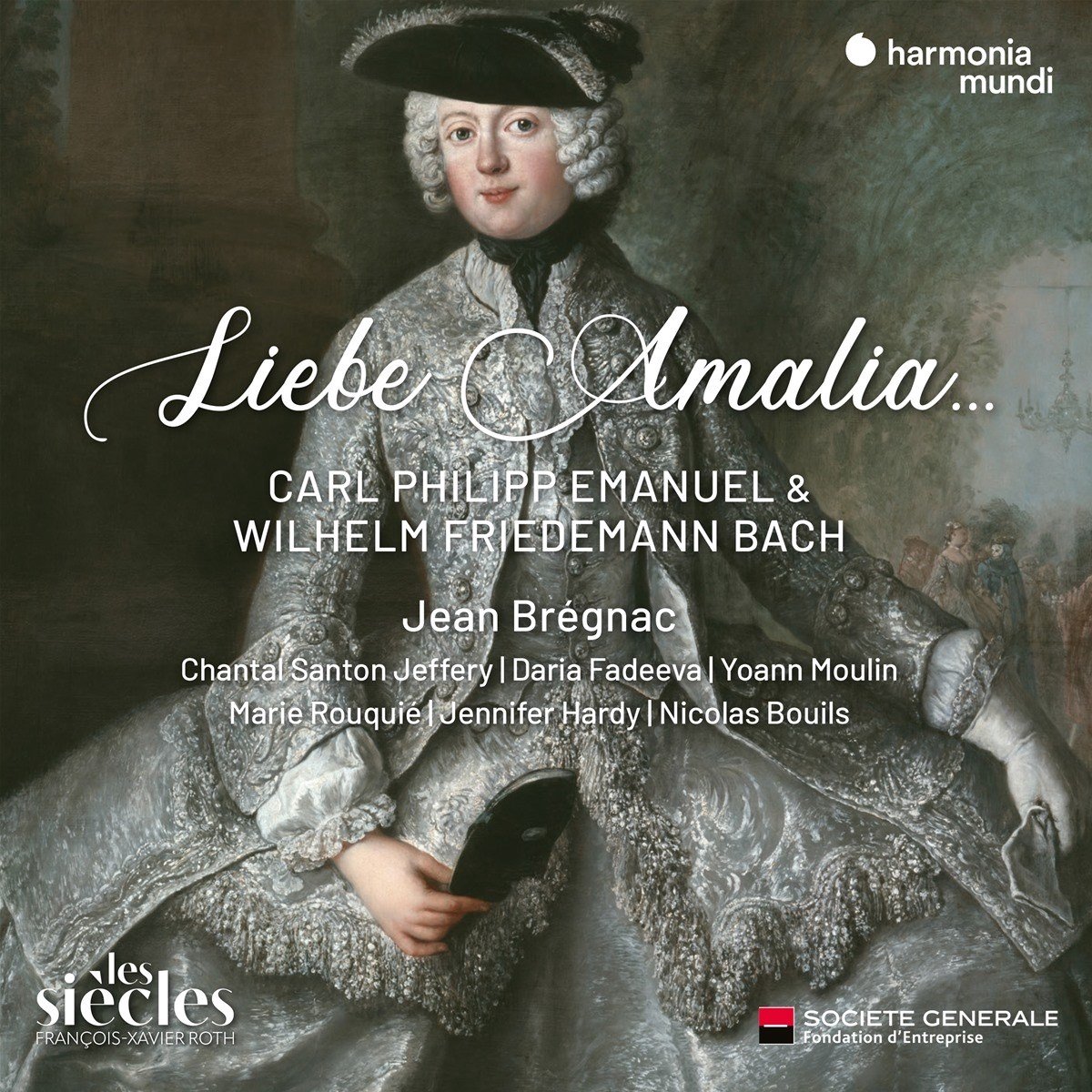 Jean Bregnac & Chantal Santon Jeffery - C.P.E. Bach: Liebe Amalia (CD)