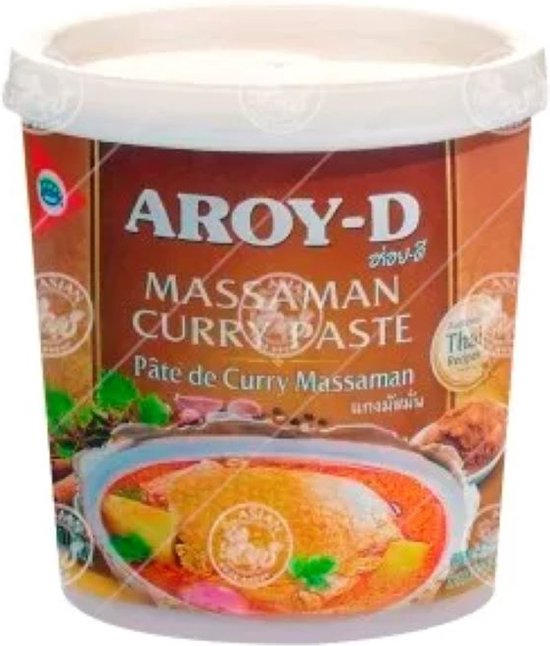 Aroy-D | 3 x 400 gram Massaman curry pasta | Massaman | mild kruidig | multipack