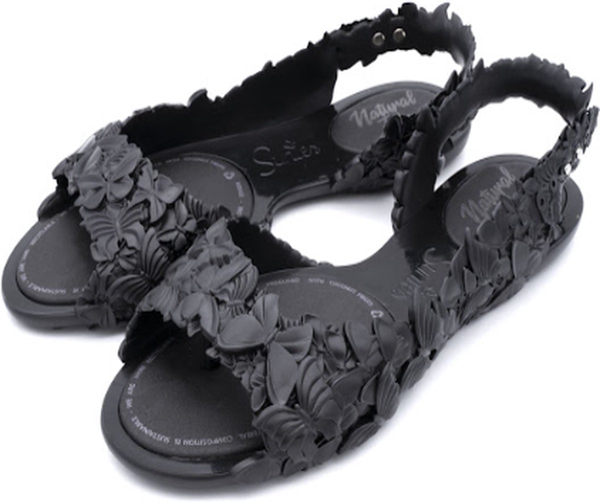 ECO- VRIENDELIJK SANDALS/zwart