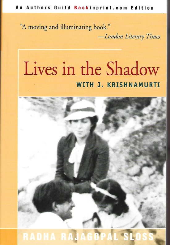 Lives in the Shadow with J. Krishnamurti - cover