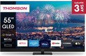 Bol.com Thomson Q70 Series 55QG6C14 tv 1397 cm (55") 4K Ultra HD Smart TV Wifi Zwart aanbieding