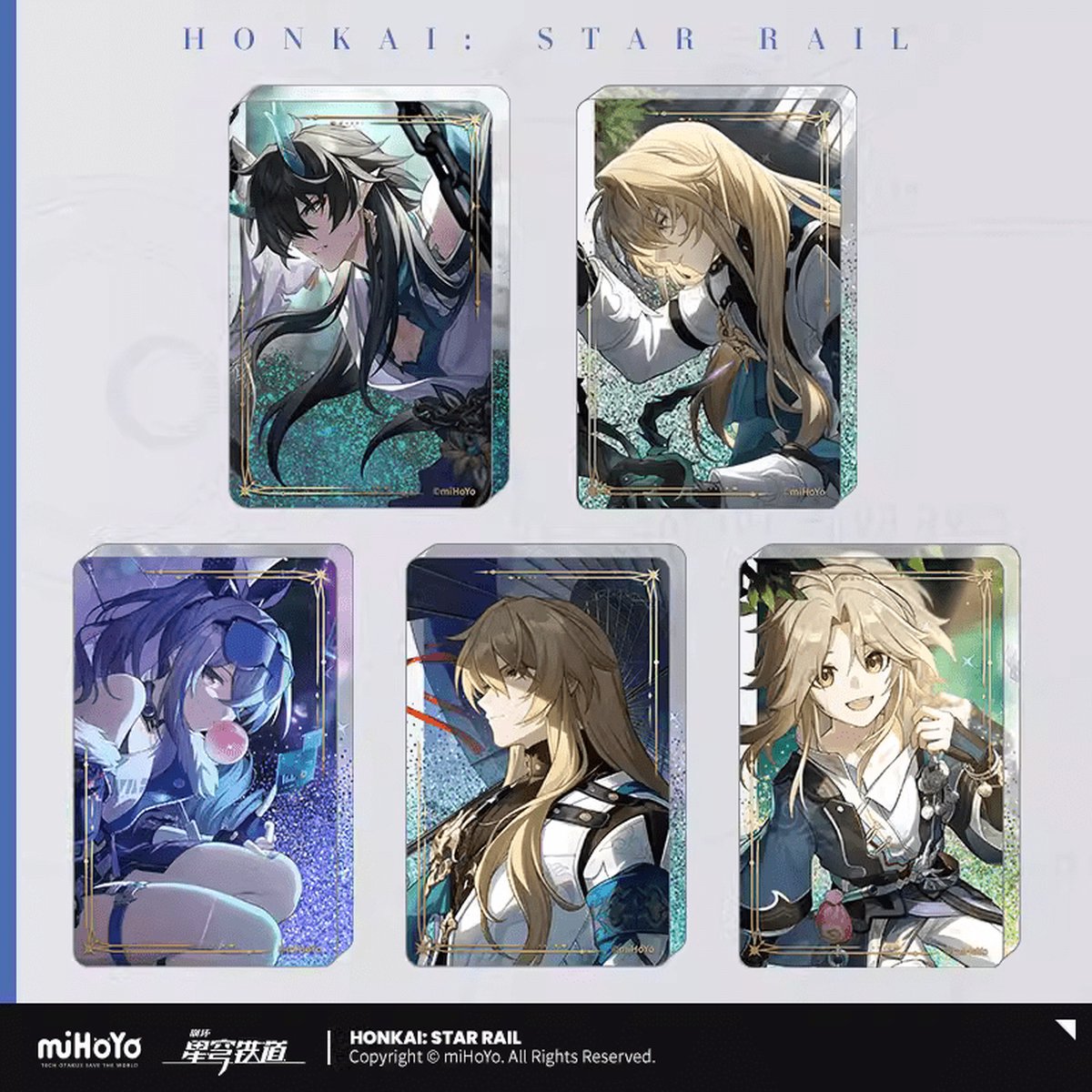 MiHoYo Honkai: Star Rail Light Cone Acryl Ornament met Glitter: Brighter Than the Sun 9 cm Decoration