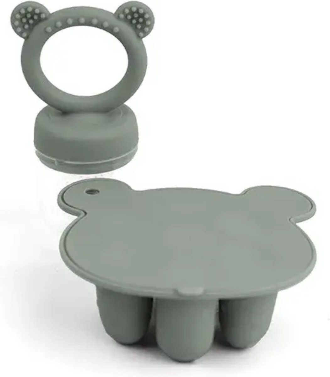 Goedkoopste KimDo - Fruitspeen - Groen - sabbel speen - baby speen - Ijs mal - fruit - bijtring - Fruitspeen - Grote speen - Fruit baby - BPA VRIJ - Speelgoed