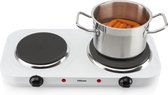 Tristar KP-6245 - Elektrische kookplaat 2500W - 2 Kookzones - Vrijstaand - Wit