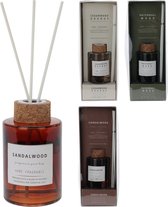 Geurstokjes Sandelhout & Amber - 80 ml