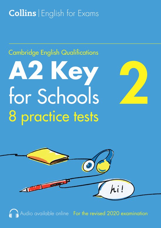 Collins Cambridge English- Practice Tests for A2 Key for Sch ... - cover