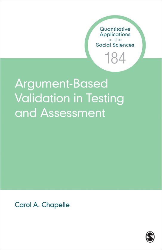 Argument-Based Validation in Testing & A - cover