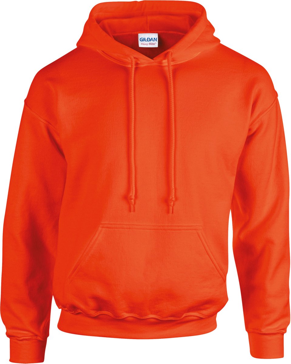 Gildan - Heavy Blend Adult Full Zip Hooded Sweat - Oranje - S