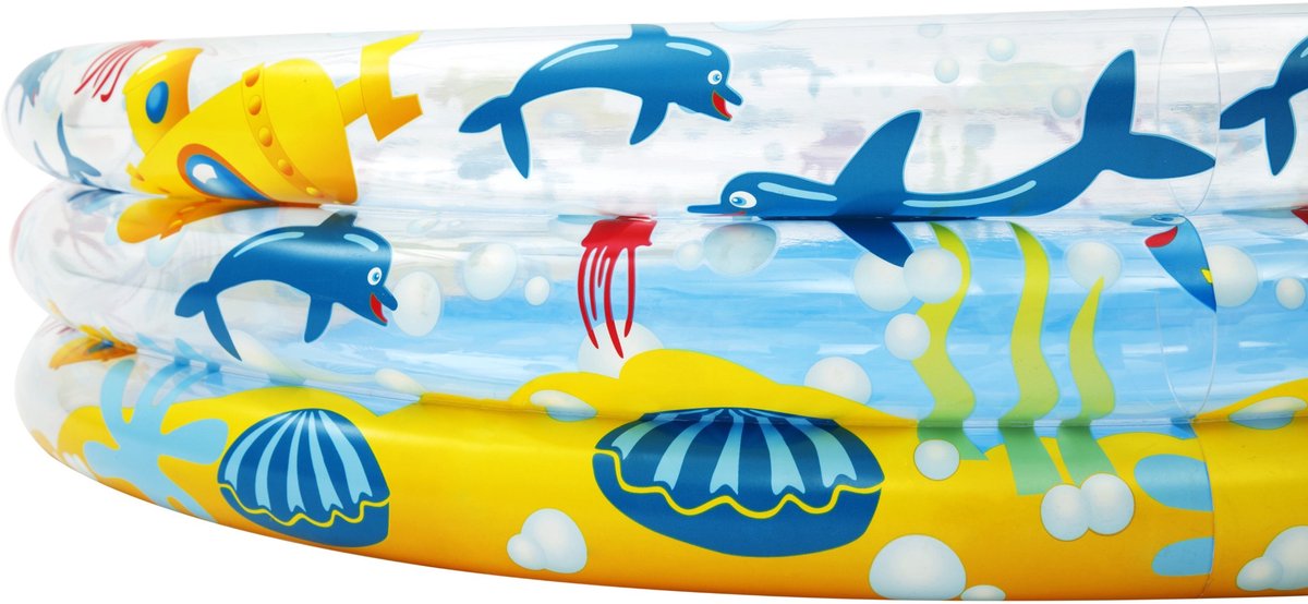 Bestway Kinderzwembad Ocean Life 152 x 30 cm - Opblaasbaarzwembad — afbeelding 2