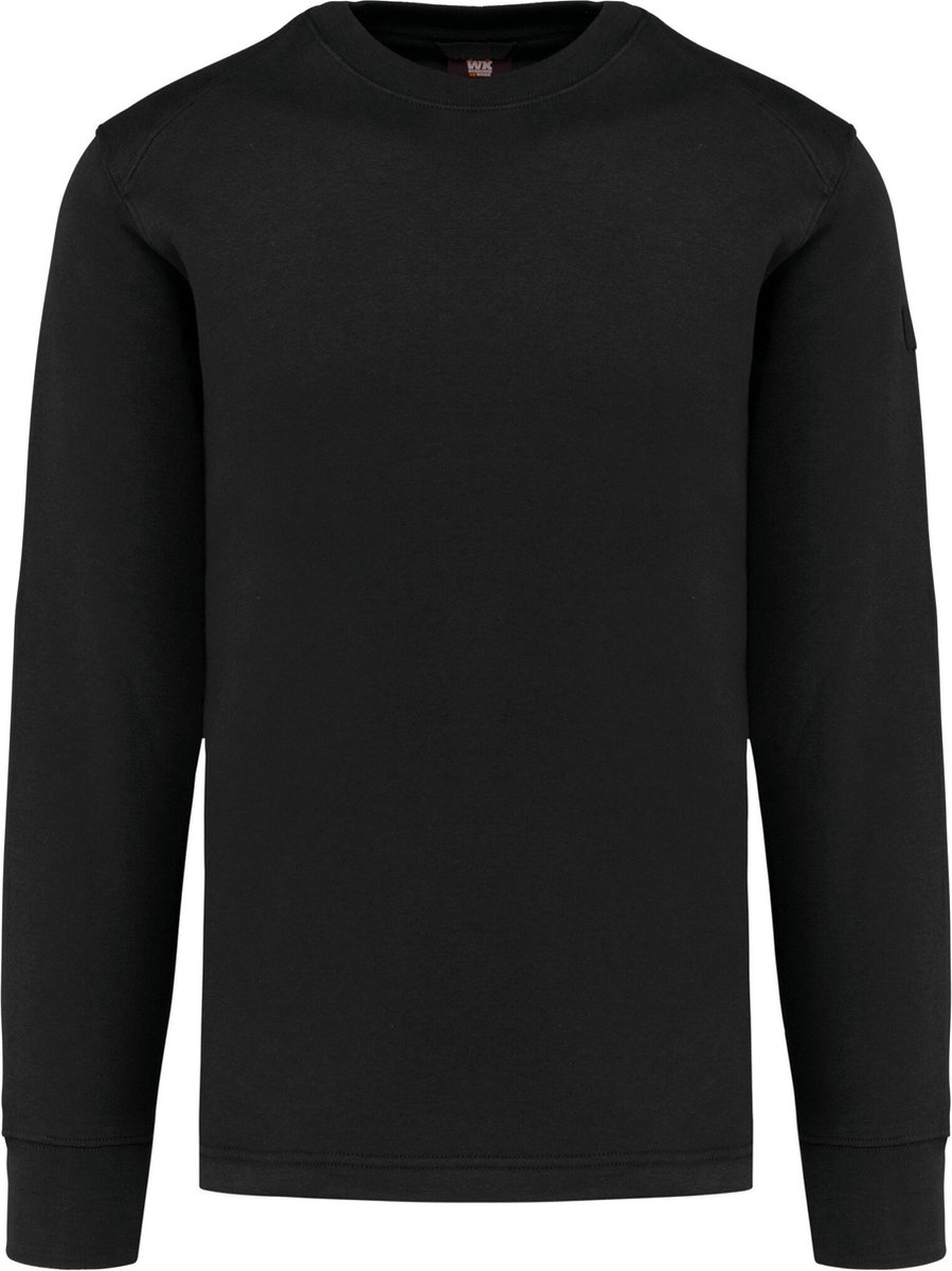 WK. Designed To Work Sweater ingezette mouwen WK4001 - Black - M