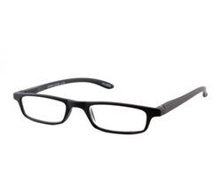 ZIPPER G27000 schwarz Kunststoffbrille im Etui Federtechnik +1.00 dpt