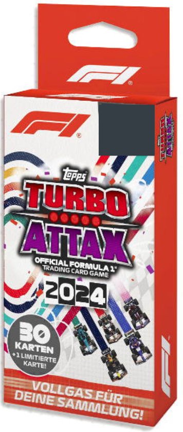 Topps F1 Turbo Attax 2024 Value Box - 31 Kaarten, Inclusief 1 Limited Edition