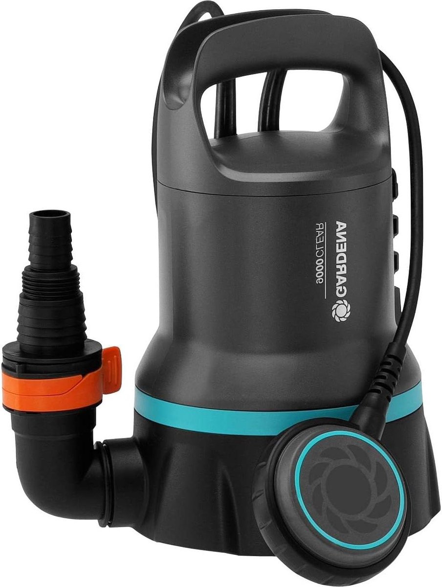 Schoon-water dompelpomp 9000 l u vlotterschakelaar vlakafzuiging snelkoppelingssysteem 300 W Gardena