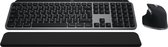 Logitech MX Keys S Combo for Mac - Draadloos Toetsenbord en Muis - Qwerty US INTL - Space Grey