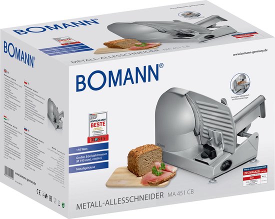 Bomann MA451CB - Elektrische Snijmachine