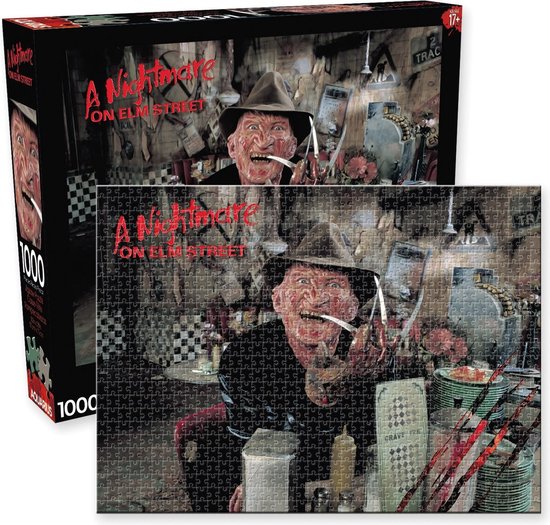 Aquarius A Nightmare On Elm Street - Diner (1000 pieces) Puzzel - Multicolours