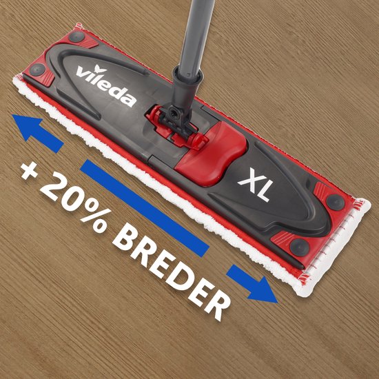 VILEDA ULTRAMAX XL 42 cm Kit de nettoyage seau et vadrouille plate