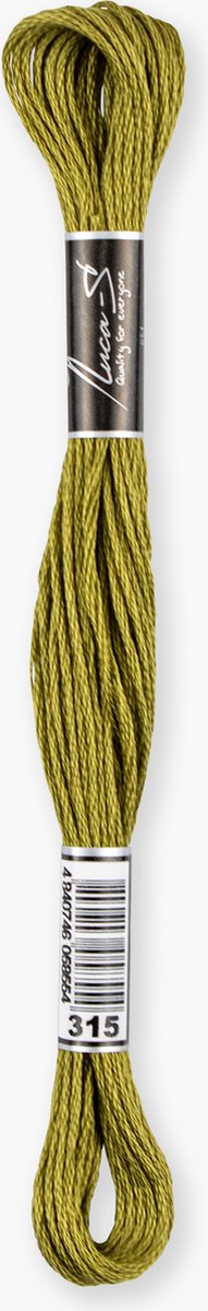 Luca-S 315 borduurgaren streng van 8 meter