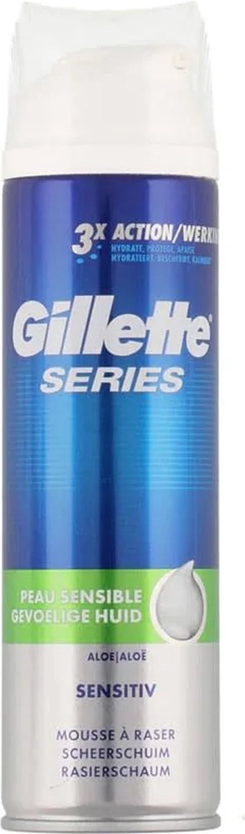 Gillette Series Gevoelige Huid scheerschuim 250 ml