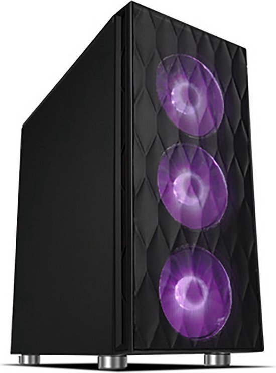 Cooltek Eins RGB Midi-Toren Zwart