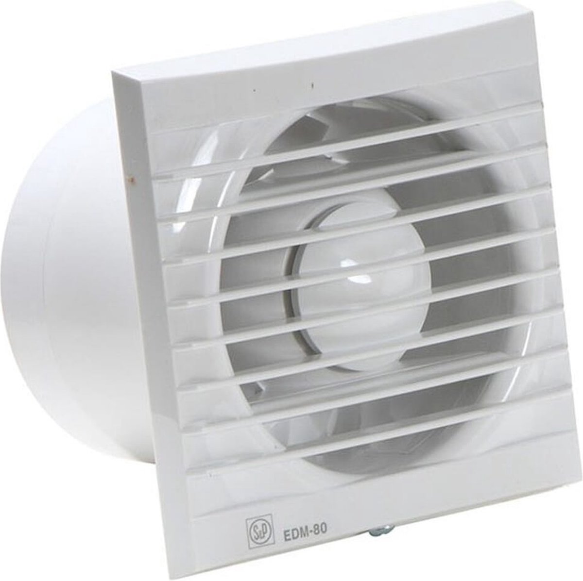 Soler & Palau EDM-80NZ Toilet-/doucheventilator 122x122mm - inbouw - 9W - 33dB - Wit