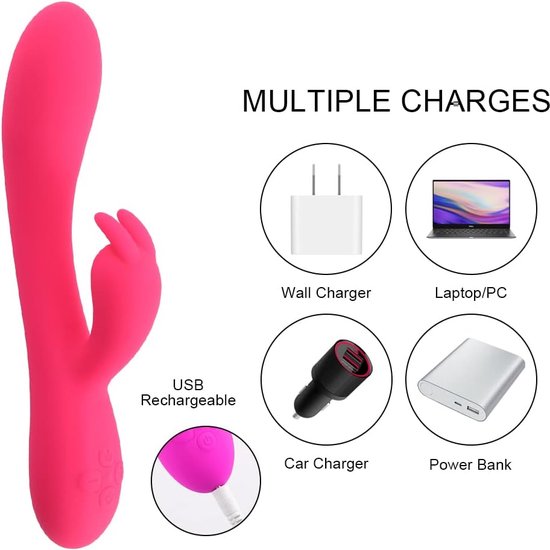 Vibromasseur - Vibromasseur gode - avec fonction de chauffage intelligente - Double... | bol Vibromasseur - Vibromasseur gode - avec fonction de chauffage intelligente - Double... | bol