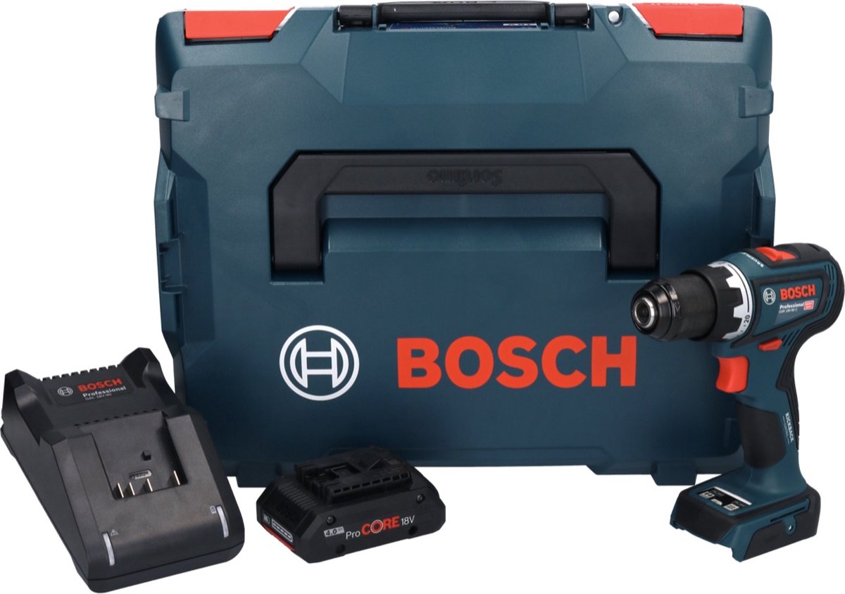 Bosch Professional GSR 18V-90 C Accu Schroefboormachine 18V 4.0Ah in L-Boxx - 06019K6004 thumbnail 7