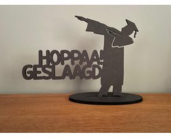 Geslaagd - Geslaagd versiering - Geslaagd cadeaus - Afstudeerhoed - Graduation - Geslaagd cadeau diploma - Geslaagd cadeau eindexamen - Geslaagd versiering diploma - Geslaagd kadootje