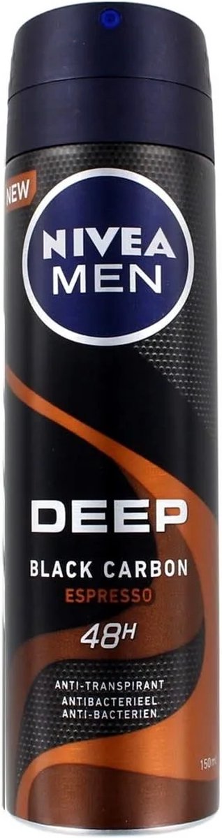 NIVEA Deep Espresso Anti Transpirant Spray - 150 ml