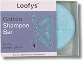 LOOFY'S - 0% Plastic - Shampoo Bar Cotton + Zeepblikje - Krullend Haar Producten - 100% Vegan - Loofys