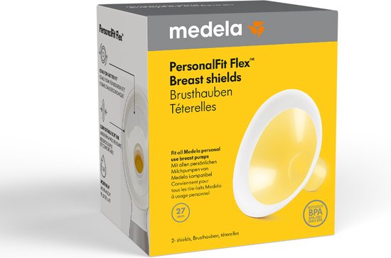 Medela Personal Fit Flex Borstschild met zachte rand - 2 stuks - Maat L - 27 mm van Medela — afbeelding 5