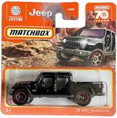 MATCHBOX '20 JEEP GLADIATOR 41-100 BLACK AUTO