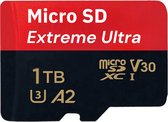 MicroSDXC 1 To - Carte mémoire 1 To - Carte mémoire - 1000 Go - Carte SD - Adaptateur SD inclus