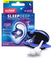 Alpine SleepDeep - Oordoppen slapen - Maximale geluidsdemping - Perfect voor zijslapers - 27dB SNR - Medium size - 1 paar