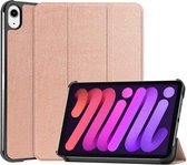 iMoshion Tablet Hoes Geschikt voor iPad Mini 6 (2021) - iMoshion Trifold Bookcase - Rosé goud