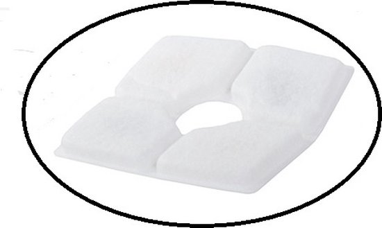 Ronde Drinkfontein Filters - 12 stuks - Viervoeter