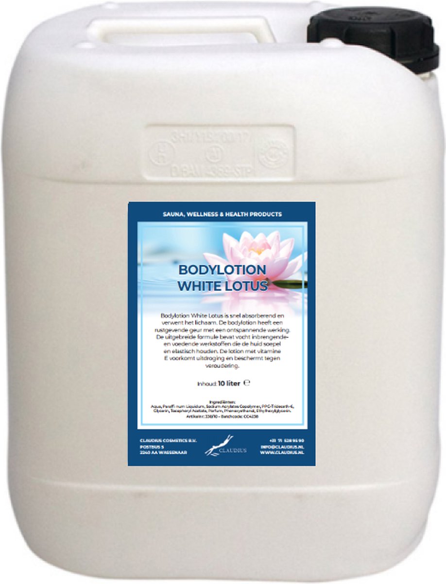 Goedkoopste Bodylotion White Lotus 10 Liter - navulling