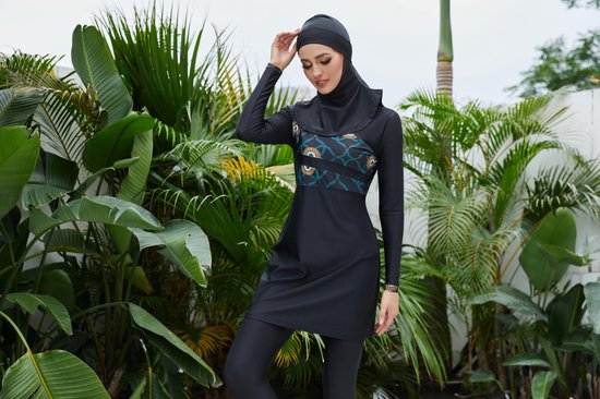 2026 Moslim Badpak Vrouwen Lange Mouwen Lange Broek