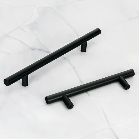 Amerdeco Meubelgrepen, 10 stuks, vintage, antiek, messing, voor meubels, kastgrepen, 128 mm, gatafstand, deurgrepen, keuken, ladegrepen, keukengrepen, vintage handgrepen, voor keukenkasten