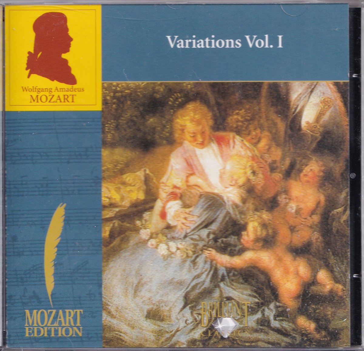 Variations vol. 1 - Wolfgang Amadeus Mozart - Bart van Oort (piano)