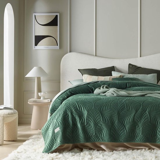 Whale Flotilla Sprei, bedsprei, 220 x 240 cm, sprei met 2 kussenslopen