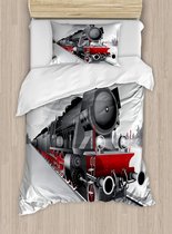 Jerry Fabrics Thomas and Friends 63022100 Bedlinnen Trail Dekbed en Kussensloopset voor jongens en peuters, gemaakt van 100% katoen, blauw, kussensloop 140 x 200 cm, 70 x 90 cm