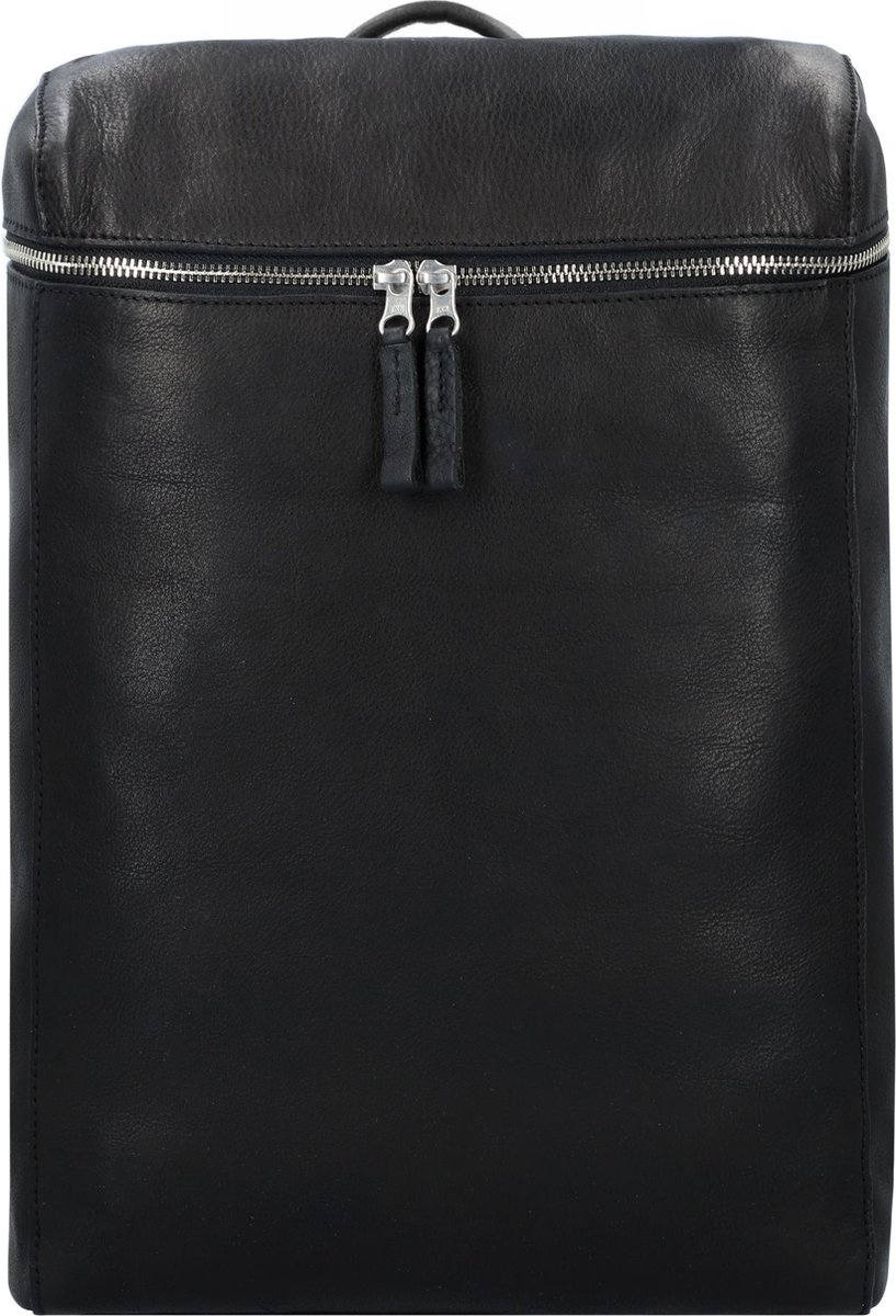 Harold's Box Dagrugzak Leer 40 cm Laptop compartiment - 45cm (18 duim) - schwarz