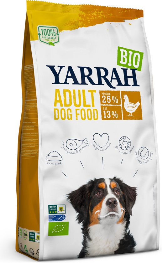 Yarrah - Dog Biologische Brokken Kip