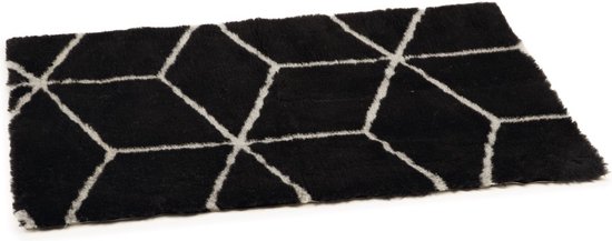 Beeztees Eco Vetbed Bench Qub Zwart/Grijs 109 cm - Hond